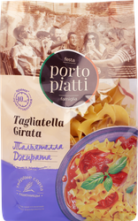 Макароны PORTO PIATTI Тальятелла Джирата, группа А высший сорт, 400г, вид