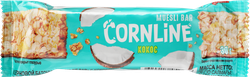 Батончик зерновой CORNLINE Кокос, 30г, вид