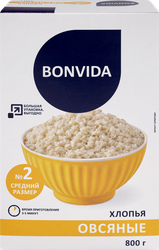 Хлопья овсяные BONVIDA №2, 800г, изображение