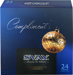 Набор чая SVAY Compliments New Years, 24пир, крупный план