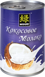 Продукт растительный MIDORI Coconut Milk 18%, 400г, изображение