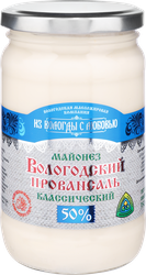 Майонез ВОЛОГОДСКИЙ ПРОВАНСАЛЬ 50%, 330г, детальное фото