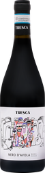 Вино TRESCA Nero d’avola сортовое красное сухое, 0.75л, вид
