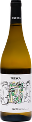 Вино TRESCA Inzolia&nbsp;сортовое белое сухое, 0.75л, фото