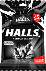 Карамель леденцовая HALLS Ментол экстра, 68г, фото