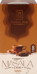 Чай растворимый INDIAN CUP Джаггери Масала, 8пак, вид