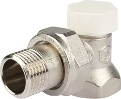 Клапан для радиатора латунь угловой 1/2" STOUT SVL, фото