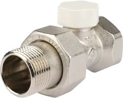 Клапан для радиатора латунь прямой 3/4" STOUT SVL, вид