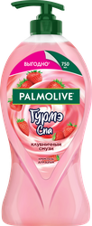 Гель для душа PALMOLIVE Гурмэ СПА Клубничный смузи, 750мл, крупный план