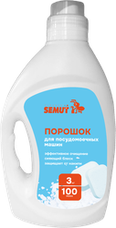 Порошок для посудомоечной машины SEMUT, 3кг, крупный план