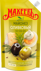 Изображение товара Майонез МАХЕЕВЪ Оливковый 67%, 400мл