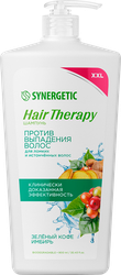 Шампунь SYNERGETIC Hair therapy Против выпадения волос, 900мл, крупный план