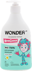 Гель для купания WONDER LAB Нежная забота, с 0 лет, 540мл, детальное фото