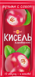 Кисель РУССКИЙ ПРОДУКТ Клюквенный, 30г, фотография
