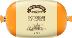 Сыр плавленый копченый БРЕСТ-ЛИТОВСК 40%, без змж, 300г, фото
