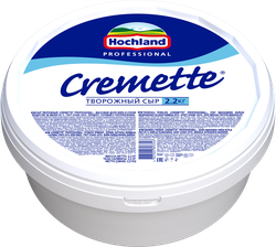 Сыр творожный HOCHLAND Cremette Professional 65%, без змж, 2200г, картинка