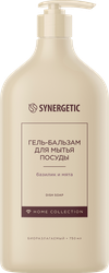 Бальзам для посуды SYNERGETIC Базилик и свежая мята, 0,75л, фото
