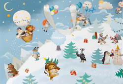 Пакет подарочный CITY HOME TRADE Christmas Kids 36х48х15см, фотография