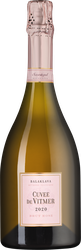 Шампанское CUVEE DE VITMER Российское выдержанное розовое брют, 0.75л, фото