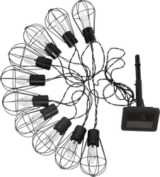 Гирлянда садовая на солнечной батарее GIARDINO CLUB Модерн, 2м 8 LED, Арт. 1452004, изображение