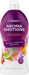 Кондиционер для белья SYNERGETIC Joy/Радость Emotions, 1,8л, крупный план