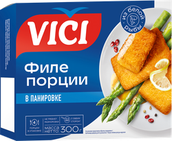 Порции филе VICI в панировке, 300г, картинка