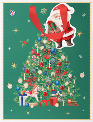 Пакет подарочный CITY HOME TRADE New Years Joy 31х26х11см, фото