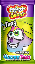 Мармелад КАНДИ КЛАБ Crazy Gummy Части тела, 10г, изображение
