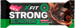 Батончик протеиновый PROTEINREX X-Fit Шоколадный, с высоким содержание протеина, 100г, изображение