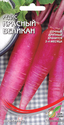 Семена ДОМ СЕМЯН Редис Красный великан, 4г, детальное фото