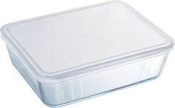 Форма для запекания PYREX Cook&Freez 25x19x8см, с крышкой, прямоугольная, 2.6л, картинка