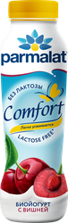 Йогурт питьевой PARMALAT Comfort с вишней 1,5%, безлактозный, без змж, 290г, изображение