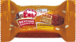 Конфеты ESSEN Даежъ! с карамелью, арахисом и криспи, 22г, фото