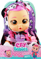 Набор игровой CRYBABIES Дотти Dressy, плачущая интерактивная, с аксессуарами, фото