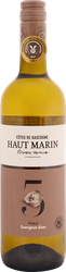 Вино HAUT MARIN Совиньон Блан Перл серии О сортовое ординарное белое сухое, 0.75л, картинка