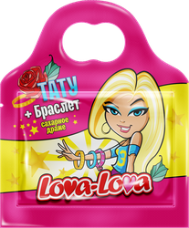 Драже сахарное КАНДИ КЛАБ Lova-Lova, с браслетом и татуировкой, 3г, вид