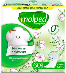 Прокладки ежедневные MOLPED Pure&Soft, 60шт, изображение
