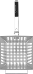 Сковорода-гриль PLATINUM CHOICE 30x30х7см, нержавеющая сталь, Арт. ek23-2553001, крупный план