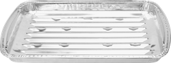 Лотки-гриль PLATINUM CHOICE 33,2х23х3см, алюминиевая фольга, Арт. EH07-9489, 3шт, крупный план