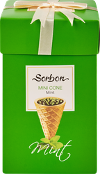 Конфеты SORBON мини-рожок аромат мяты и воздушные зерна, 200г, изображение