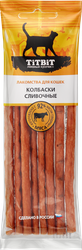 Лакомство для кошек TITBIT Золотая коллекция Колбаски Сливочные, 30г, фотография