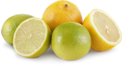 Цитрусовый микс ЛЕНТА FRESH Лайм и лимон, шт, изображение