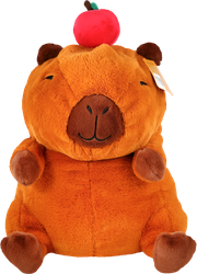 Игрушка мягкая BIGGA Капибара с пледом, Арт. 245-246A-15'', фото