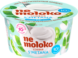 Продукт соевый NEMOLOKO Соевая S'metanа 10%, 140г, фотография