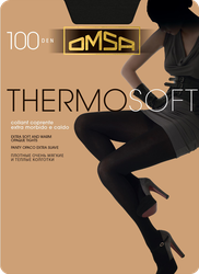 Колготки женские OMSA Termosoft 100 den nero 4, картинка