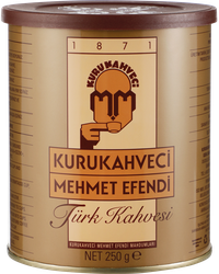 Кофе молотый KURUKAHVECI MEHMET EFENDI для приготовления в турке, 250г, картинка