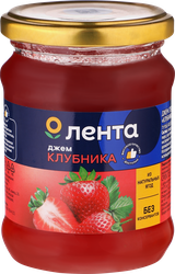Джем ЛЕНТА Клубничный, 310г, вид