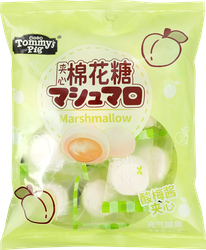 Маршмеллоу ТОММИ ПИГ с текучей начинкой, со вкусом сливовый джем, 60г, крупный план