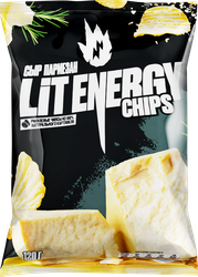 Чипсы картофельные LIT ENERGY Пармезан, 120г, изображение