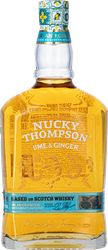 Настойка NUCKY THOMPSON Лайм и Имбирь на основе виски 35%, полусладкая, 0.7л, вид